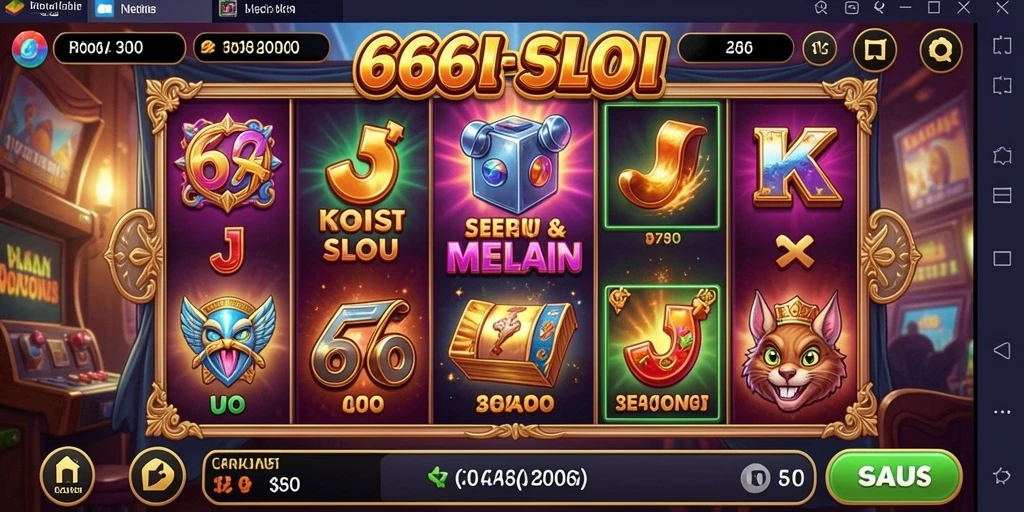 Tampilan gameplay <strong>666I</strong> yang menarik dan mengasyikkan.