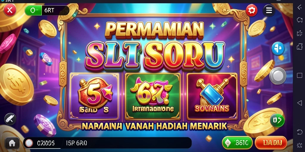 Tangkapan layar gameplay Slot yang mengasyikkan di 6RT.