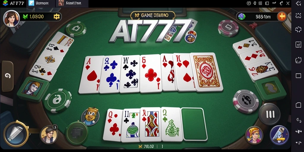 Gameplay seru dan kompetisi Domino yang menantang.