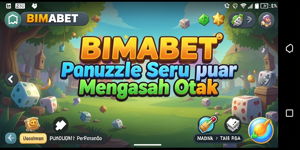 Tampilan gameplay seru dalam BIMABET menunjukkan ketegangan puzzle.