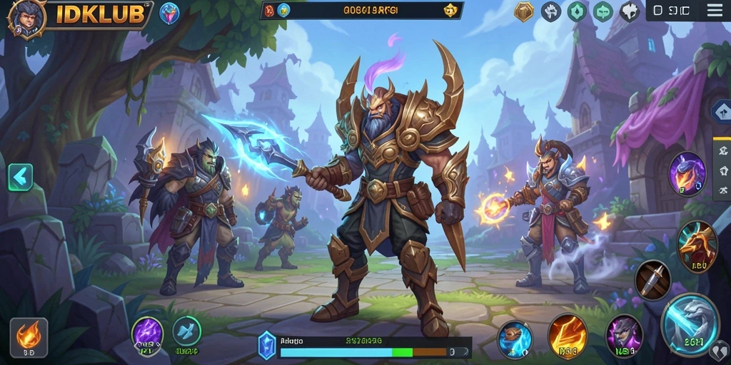 Tangkapan layar gameplay <strong>IDKLUB</strong> memperlihatkan aksi petualangan seru dalam ARPG.