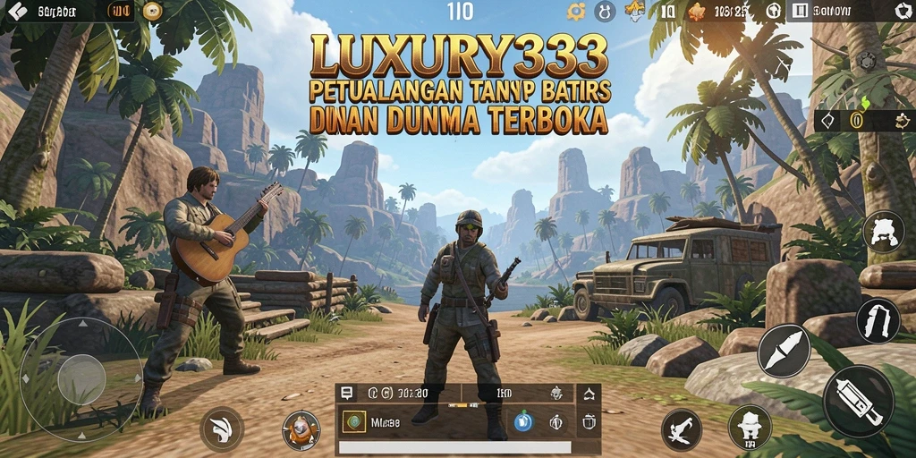 Gameplay LUXURY333 yang mengasyikkan di dunia terbuka.