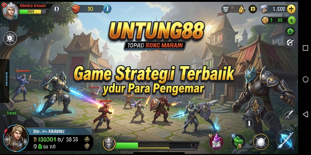 Screenshot gameplay UNTUNG88 dengan aksi strategi yang intens.